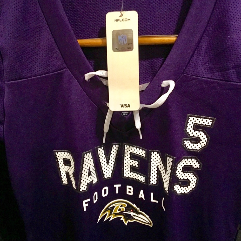 NFL Apparel Baltimore Ravens Jersey Shirt